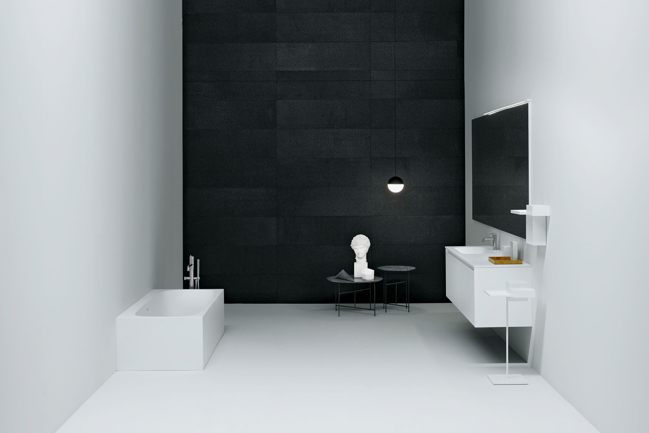 [Translate to English:] Boffi Badewanne aus Cristalplant